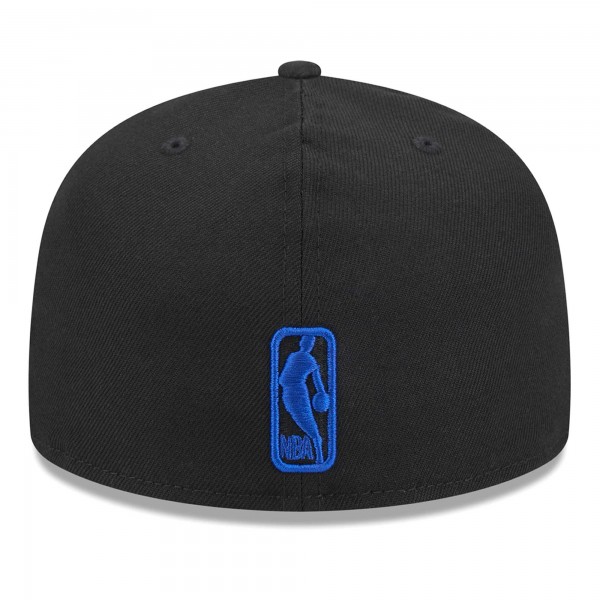 Бейсболка New York Knicks New Era Coral Reef Visor 59FIFTY - Black