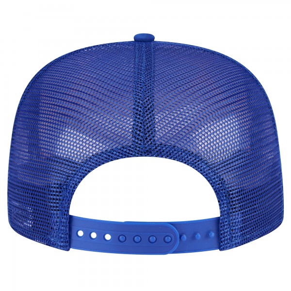 Бейсболка New York Knicks New Era Seeing Diamonds A-Frame Trucker 9FIFTY - Blue