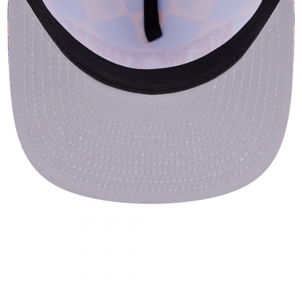 Бейсболка New York Knicks New Era Seeing Diamonds A-Frame Trucker 9FIFTY - Blue
