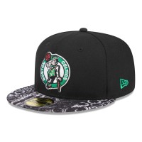 Бейсболка Boston Celtics New Era Coral Reef Visor 59FIFTY - Black
