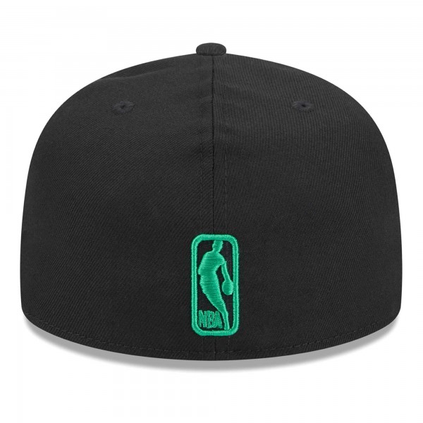 Бейсболка Boston Celtics New Era Coral Reef Visor 59FIFTY - Black