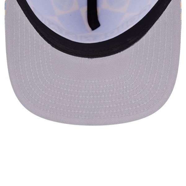 Бейсболка Golden State Warriors New Era Seeing Diamonds A-Frame Trucker 9FIFTY - Royal