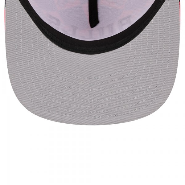 Бейсболка Chicago Bulls New Era Seeing Diamonds A-Frame Trucker 9FIFTY - Red