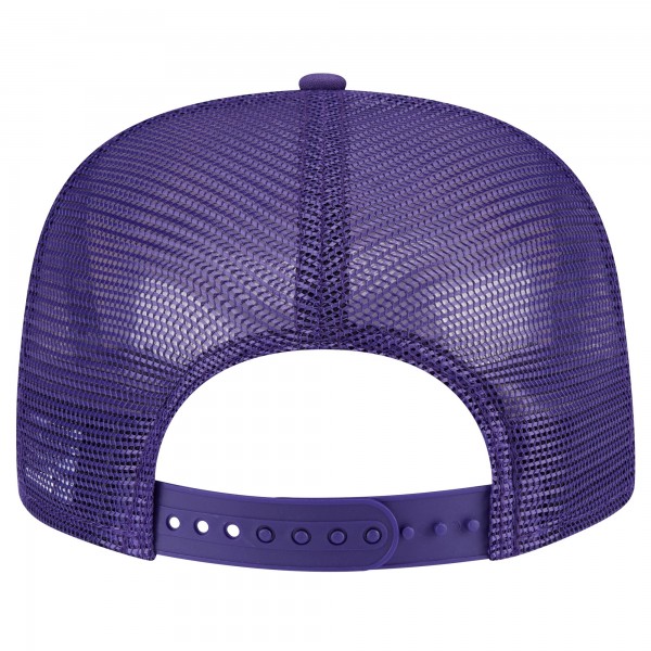Бейсболка Phoenix Suns New Era Purple Seeing Diamonds A-Frame Trucker 9FIFTY