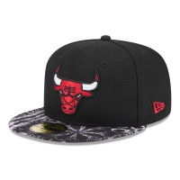 Бейсболка Chicago Bulls New Era Coral Reef Visor 59FIFTY - Black