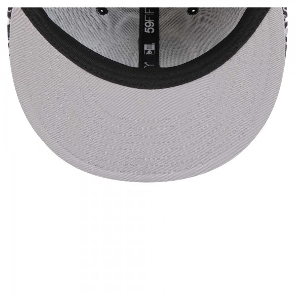 Бейсболка Chicago Bulls New Era Coral Reef Visor 59FIFTY - Black