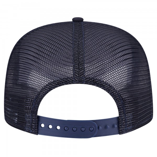 Бейсболка New York Yankees New Era Navy Seeing Diamonds A-Frame Trucker 9FIFTY Snapback