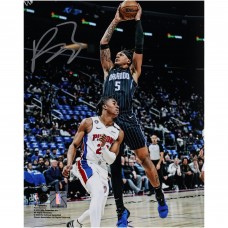 Paolo Banchero Orlando Magic Autographed Fanatics Authentic 8 x 10 Dunk Vs. Detroit Pistons Photograph