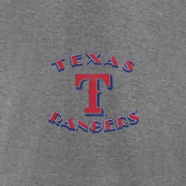 Футболка с длинным рукавом Texas Rangers 2023 World Series Champions Roster Tri-Blend Raglan - Heather Gray