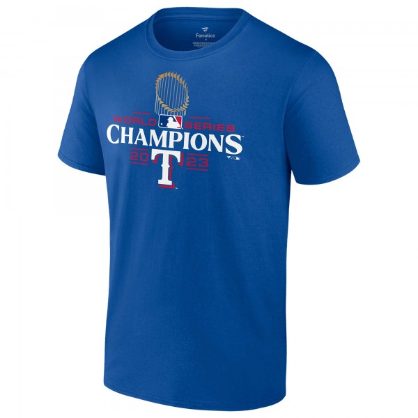 Футболка Texas Rangers 2023 World Series Champions Official Logo - Royal