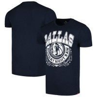 Футболка RAW X Dallas Mavericks Sportiqe Tri-Blend - Navy