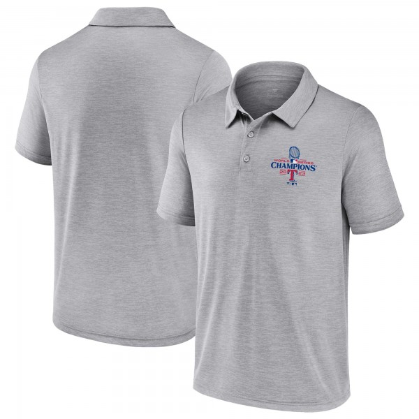 Поло Texas Rangers 2023 World Series Champions Curveball - Gray