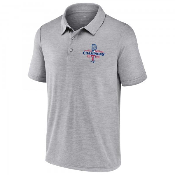 Поло Texas Rangers 2023 World Series Champions Curveball - Gray