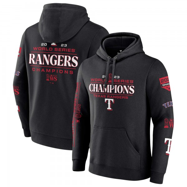 Толстовка Texas Rangers 2023 World Series Champions - Black