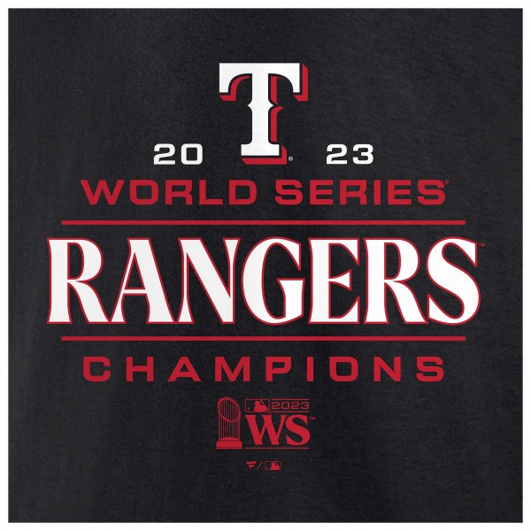 Толстовка Texas Rangers 2023 World Series Champions - Black