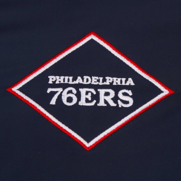 Бомбер Philadelphia 76ers JH Design 2023/24 City Edition Nylon - White