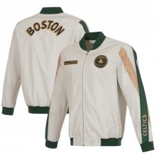 Бомбер Boston Celtics JH Design 2023/24 City Edition Nylon - Cream