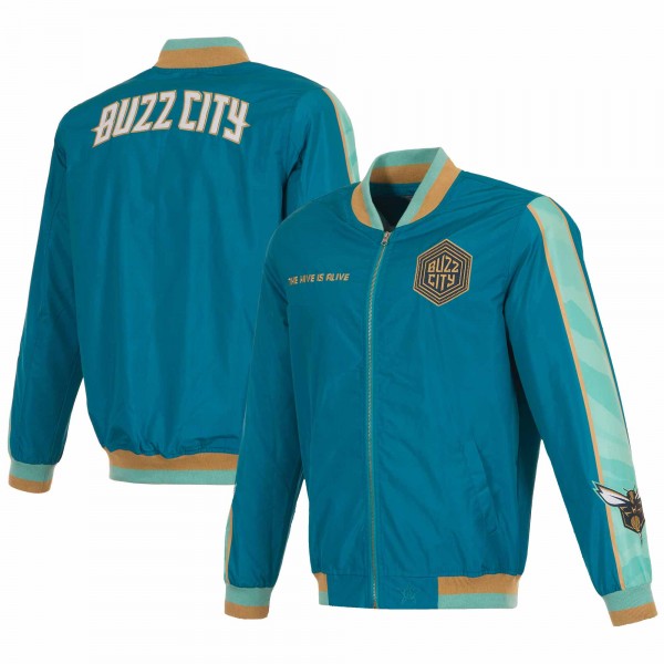 Бомбер Charlotte Hornets JH Design 2023/24 City Edition - Turquoise