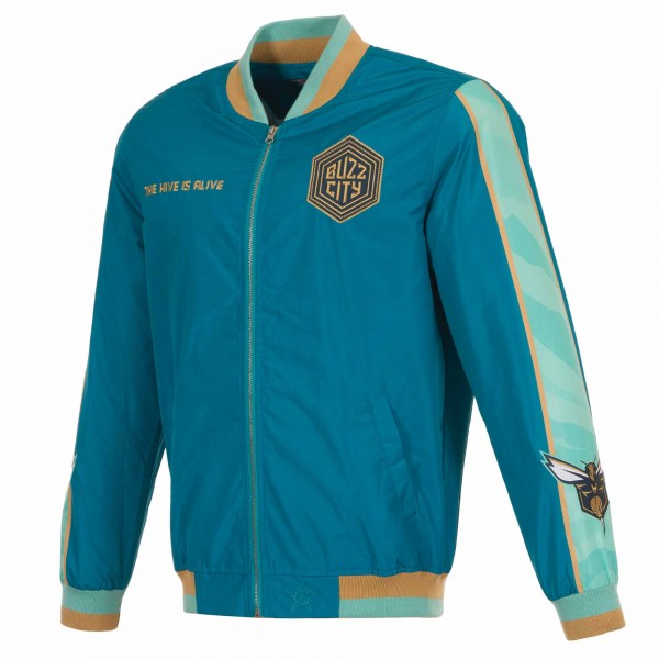 Бомбер Charlotte Hornets JH Design 2023/24 City Edition - Turquoise