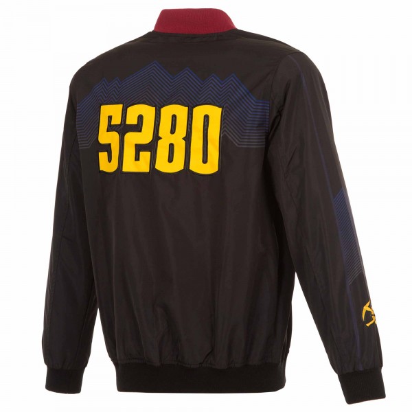 Бомбер Denver Nuggets JH Design 2023/24 City Edition Nylon - Black