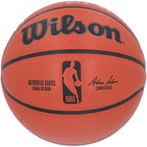 Shaquille ONeal, Paolo Banchero and Mike Miller Orlando Magic Multi-Signed Fanatics Authentic Wilson Authentic Series Indoor/Outdoor Basketball with ROY 01 and ROY 23 Inscriptions - Limited Edition #1 of 23