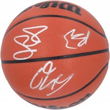 Shaquille ONeal, Paolo Banchero and Mike Miller Orlando Magic Multi-Signed Fanatics Authentic Wilson Authentic Series Indoor/Outdoor Basketball