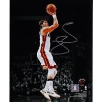 Mike Miller Miami Heat Autographed Fanatics Authentic 8 x 10 2012 NBA Finals Game 5 Shot Vs. Oklahoma City Thunder Spotlight Photograph