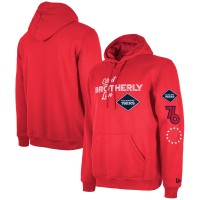 Толстовка Philadelphia 76ers New Era 2023/24 City Edition - Red