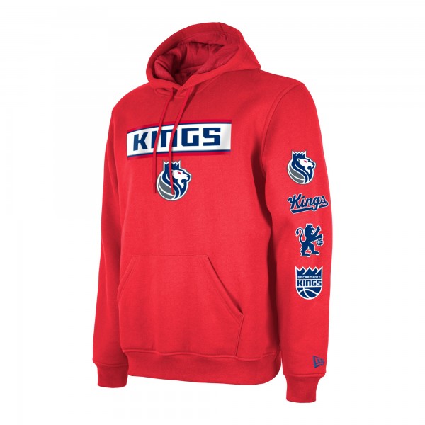 Толстовка Sacramento Kings New Era 2023/24 City Edition - Red