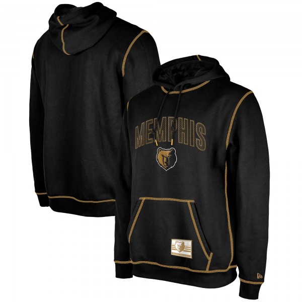 Толстовка Memphis Grizzlies New Era 2023/24 City Edition Satin Stitch Elite Pack - Black