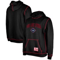 Толстовка Philadelphia 76ers New Era 2023/24 City Edition Satin Stitch Elite Pack - Black