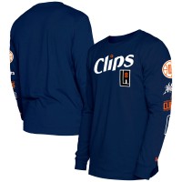 Футболка с длинным рукавом LA Clippers New Era 2023/24 City Edition - Navy