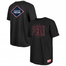 Футболка Philadelphia 76ers New Era 2023/24 City Edition Elite Pack - Black