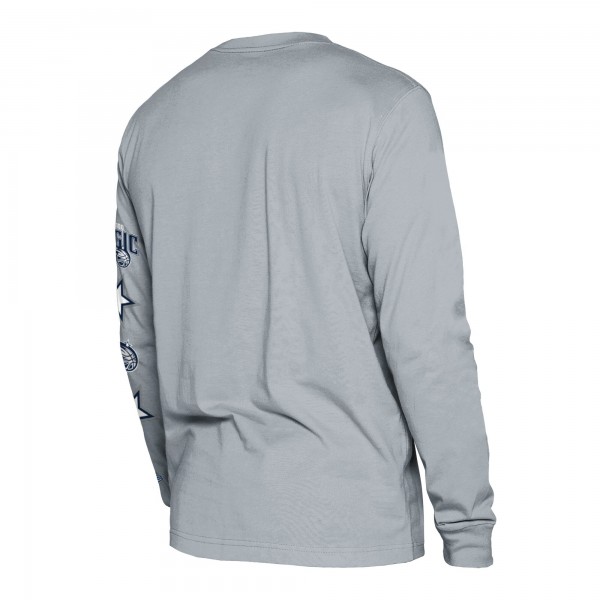 Футболка с длинным рукавом Orlando Magic New Era 2023/24 City Edition - Gray