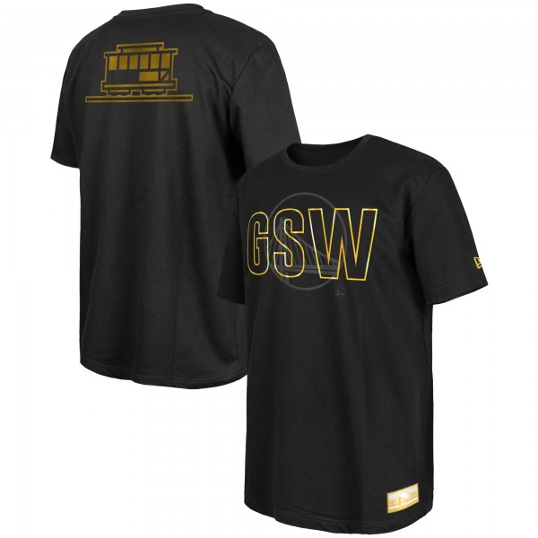 Футболка Golden State Warriors New Era 2023/24 City Edition Elite Pack - Black