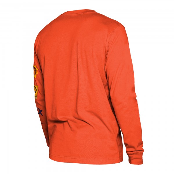 Футболка с длинным рукавом Phoenix Suns New Era 2023/24 City Edition - Orange
