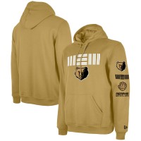 Толстовка Memphis Grizzlies New Era Big 2023/24 City Edition Jersey - Tan