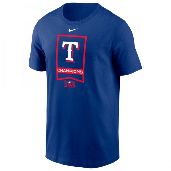 Футболка Texas Rangers Nike 2023 World Series Champions Banner - Royal