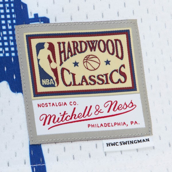 Игровая форма  Philadelphia 76ers Mitchell & Ness x Tats Cru Hardwood Classics Fashion - White