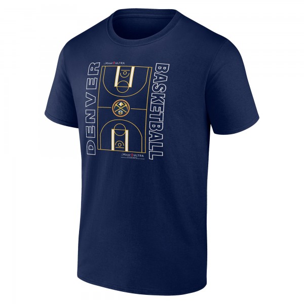 Denver Nuggets Navy Michelob Ultra Full Court T-Shirt