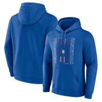 Philadelphia 76ers Royal Michelob Ultra Full Court Pullover Hoodie
