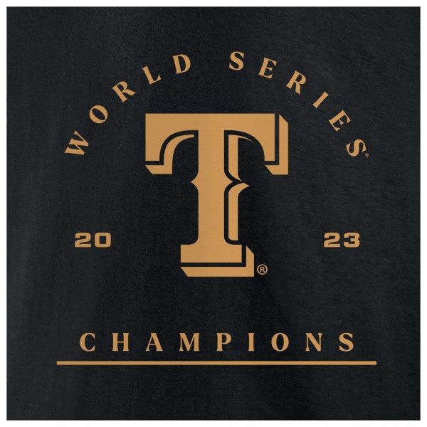 Футболка Josh Jung Texas Rangers 2023 World Series Champions - Black