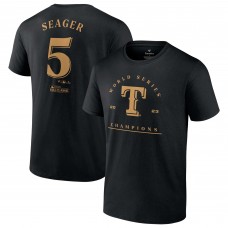 Футболка Corey Seager Texas Rangers 2023 World Series Champions - Black