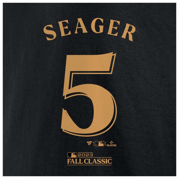 Футболка Corey Seager Texas Rangers 2023 World Series Champions - Black