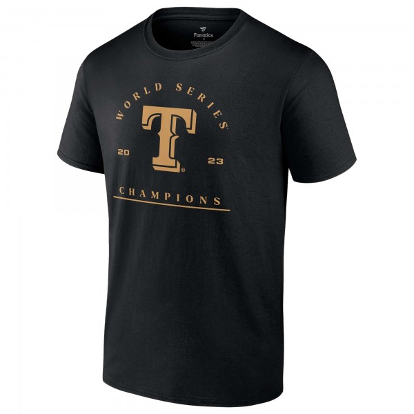 Именная футболка Marcus Semien Texas Rangers 2023 World Series Champions - Black