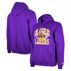 Толстовка Los Angeles Lakers New Era Unisex 2023/24 Season Tip-Off Edition - Purple