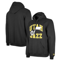 Толстовка Utah Jazz New Era Unisex 2023/24 Season Tip-Off Edition - Black