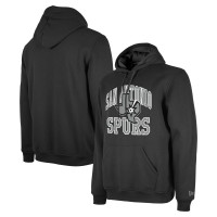 Толстовка San Antonio Spurs New Era Unisex 2023/24 Season Tip-Off Edition - Black