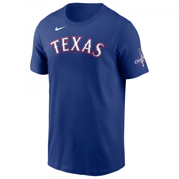 Футболка Josh Jung Texas Rangers Nike 2023 World Series Champions - Royal