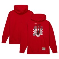 Толстовка Chicago Bulls Mitchell & Ness x Tats Cru Hardwood Classics Brick - Red